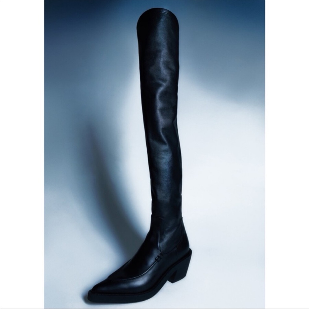 Khaite Charleston OTK Boots - Picture 3 of 16